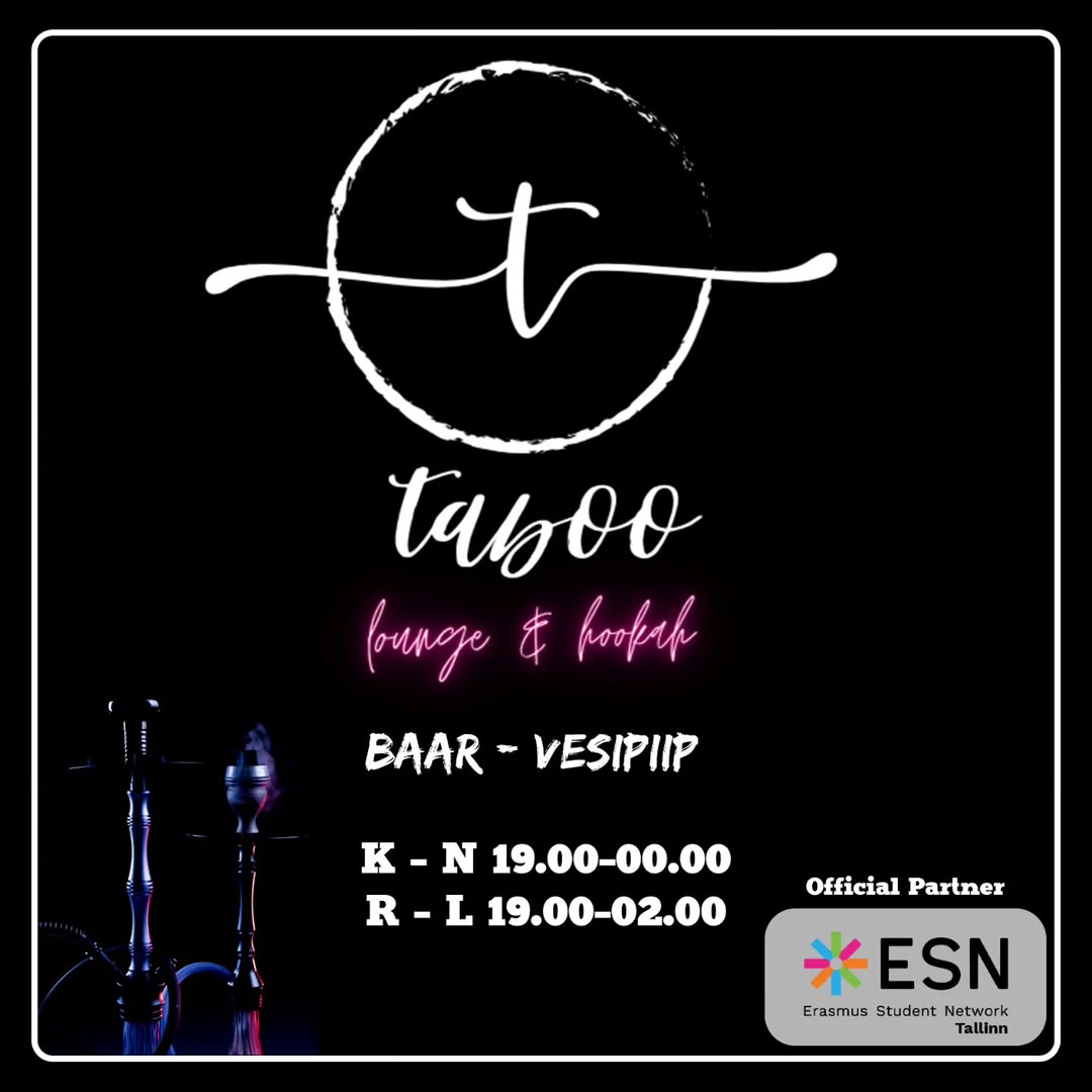 Taboo timetable and logo